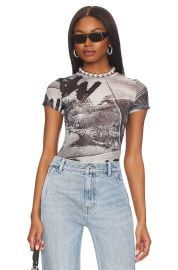 Miaou Mini Tee In Easy Rider at Revolve